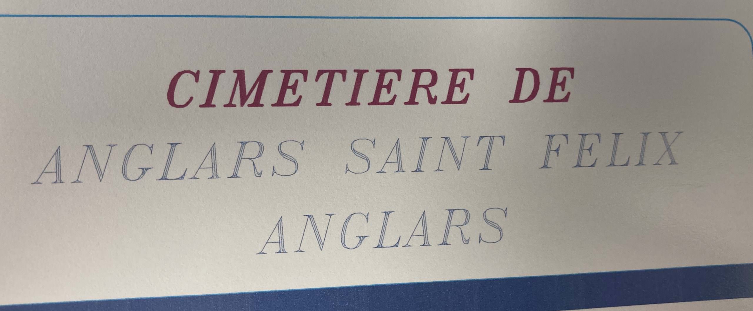 Lire la suite à propos de l’article Registre du cimetière d’Anglars